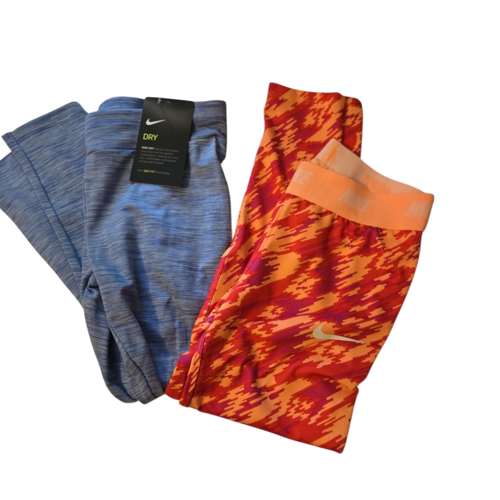 2 Nwt Nike Kids' Leggings Set